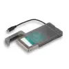 I-TEC MySafe 2.5" USB 3.1 Type-C Külső HDD ház - Szürke