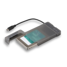 I-TEC MySafe 2.5" USB 3.1 Type-C Külső HDD ház - Szürke asztali számítógép kellék