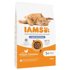  Iams Cat Adult Sterilized csirke 10kg macskaeledel