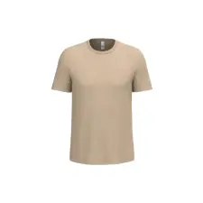  IB310 Ideal 150 körkötött férfi pamut póló, Ideal Sand-5XL férfi póló