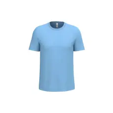  IB310 Ideal 150 körkötött férfi pamut póló, Ideal Sky Blue-5XL