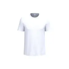  IB310 Ideal 150 körkötött férfi pamut póló, Ideal White-5XL férfi póló