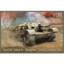  IBG 72051 40/43M Zrinyi II Hungarian 105mm Gun 1:72 makett