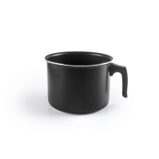 Ibili-Inducta főzőedény, alumínium, 16 cm, 2,4 liter, fekete edény