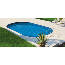Ibiza Ovális Medence - 12x6x1,5m medence