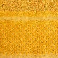  Ibiza velúr törölköző Mustársárga 70x140 cm lakástextília