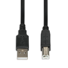 iBox IKU2D30 USB 2.0 A - USB 2.0 B (apa - apa) kábel 3m - Fekete (IKU2D30) kábel és adapter