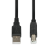 iBox IKU2D30 USB 2.0 A - USB 2.0 B (apa - apa) kábel 3m - Fekete (IKU2D30)