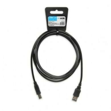 iBox IKU2D USB kábel 1,8 M USB 2.0 USB A USB B Fekete kábel és adapter