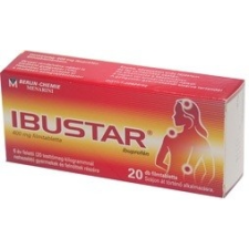 Ibustar Ibustar 400 mg filmtabletta 20x vitamin és táplálékkiegészítő