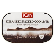 Ican FÜSTÖLT TŐKEHALMÁJ OLAJBAN, 120 g konzerv
