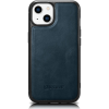 Icarer Leather Oil Wax Tok Valódi Bőrrel iPhone 14 Plus Készülékhez Magsafe Kompatibilis Kék Wmi14220719-Bu (ICR431)