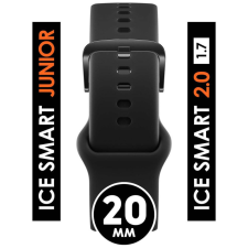Ice-watch ICE smart 2.0, 1.7 - Fekete, fekete szilikon szíj - (023432) karóra