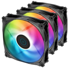 Iceberg THERMAL IceGALE ARGB Gen2.0 -120 mm Black (3er Pack) (IG12LT-B3A) hűtés