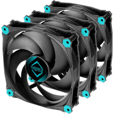 Iceberg THERMAL IceGALE Silent - 120mm  Black (3er Pack)* (ICEGALE12S-BBT-3A) hűtés