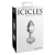 Icicles Icicles No. 44 - kúpos, üveg anál dildó (áttetsző)