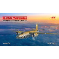  ICM B-26G Marauder, WWII American/France Bomber 1:48 (48323) makett