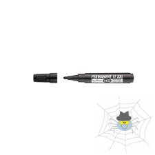 ICO 11 XXL kerek hegyű permanent marker - fekete filctoll, marker