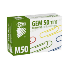 ICO 50 mm Színes gemkapocs (100 db / csomag) (7350050002) gemkapocs, tűzőkapocs