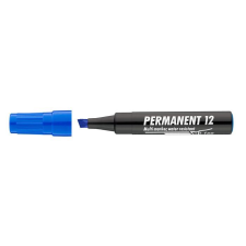 ICO Alkoholos marker, 1-4 mm, vágott, ICO "Permanent 12", kék (TICP12K) (TICP12K) filctoll, marker