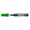 ICO Alkoholos marker, 1-4 mm, vágott, ICO "Permanent 12", zöld (TICP12Z) (TICP12Z)