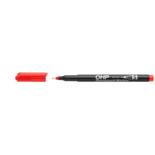 ICO Alkoholos marker, OHP, 0,3 mm, S, ICO, piros filctoll, marker