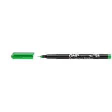  ICO Alkoholos marker, OHP, 0,3 mm, S, ICO, zöld filctoll, marker