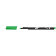 ICO Alkoholos marker, OHP, 0,3 mm, S, ICO, zöld filctoll, marker