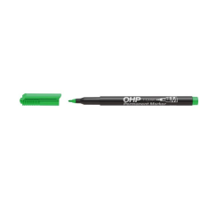 ICO Alkoholos marker, OHP, 1-1,5 mm, M, ICO, zöld filctoll, marker