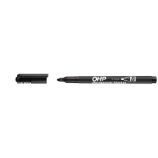 ICO Alkoholos marker, OHP, 2-3 mm, B, ICO, fekete filctoll, marker