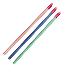 ICO : Bensia pasztell színű grafitceruza radírral többféle változatban 1db ceruza