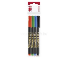ICO CD/DVD 4db-os vegyes színű marker (ICO_9580068004) filctoll, marker