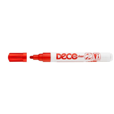 ICO decomarker d10 piros lakkmarker filctoll, marker
