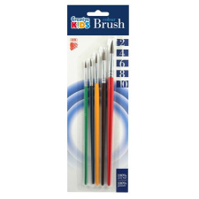 ICO Ecsetkészlet, no. 2-4-6-8-10, fa, ICO "Creative Kids" ecset