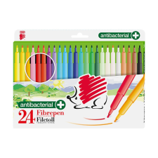 ICO Filctoll ICO 300 Rainbow antibakteriális 24db/ készlet filctoll, marker