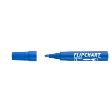 ICO Flipchart marker, 1-3 mm, kúpos, ICO "Artip 11", kék filctoll, marker