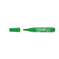 ICO Flipchart marker, 1-3 mm, kúpos, ICO &quot;Artip 11 XXL&quot;, zöld filctoll, marker