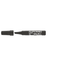 ICO Flipchart marker vízbázisú 1-4mm, vágott Artip 12 fekete filctoll, marker
