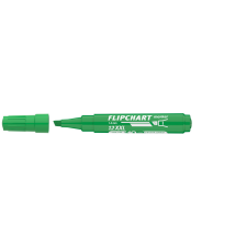 ICO Flipchart marker vízbázisú 1-4mm, vágott Artip 12XXL zöld filctoll, marker