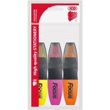 ICO Focus 2+1db BL szövegkiemelő (ICO_9580065012) filctoll, marker