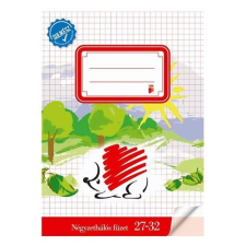 ICO Füzet Ico Süni kisalakú bekötött sulikész kockás 27-32 füzet