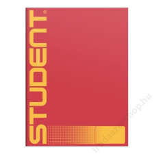 ICO Füzet, tűzött, A4, kockás, 32 lap, ICO Student (TICSFK) füzet