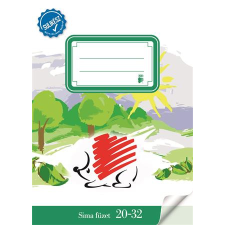 ICO Füzet, tűzött, a5, sima, 32 lap, ico "süni sulikész" 7500052001 füzet