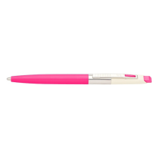 ICO Golyóstoll ico 70 nyomógombos pasztell pink tolltest 0,8mm kék írásszín 9010011017 toll