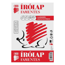 ICO Írólap ICO Süni A/5 famentes 20-50 50 ív/csomag írólap