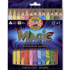ICO : Koh-I-Noor Magic háromszögletű vastag színes ceruzakészlet színes ceruza