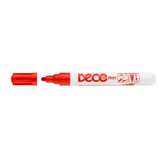 ICO Lakkmarker ICO Deco, piros filctoll, marker