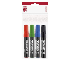 ICO "Permanent 11" alkoholos marker készlet 4 különböző szín (9580007001) (ico9580007001) filctoll, marker