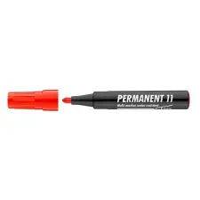 ICO Permanent 11 piros marker filctoll, marker