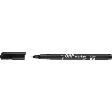 ICO Permanent marker F, OHP Ico fekete filctoll, marker